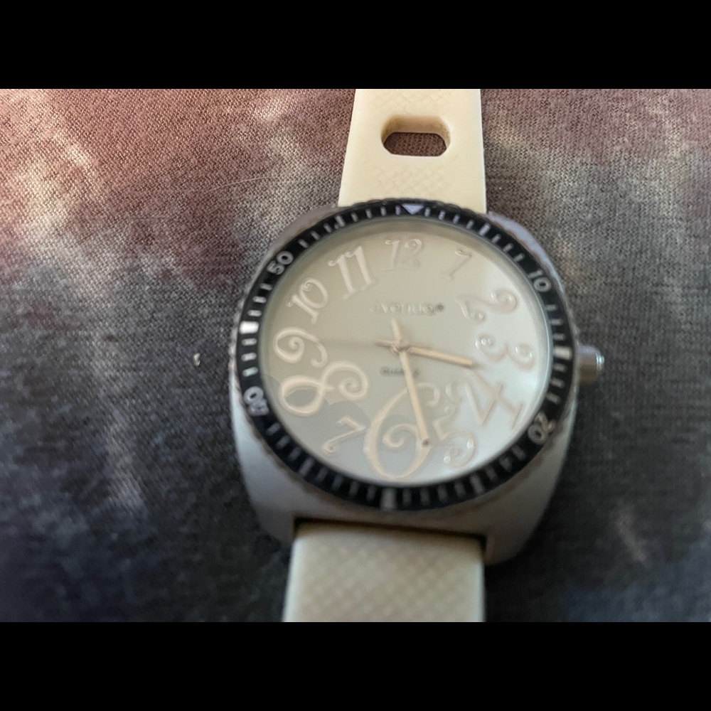 Watch with Silicon Band
